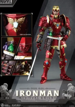 Marvel Dynamic 8ction Heroes Actionfigur Medieval Knight Iron Man