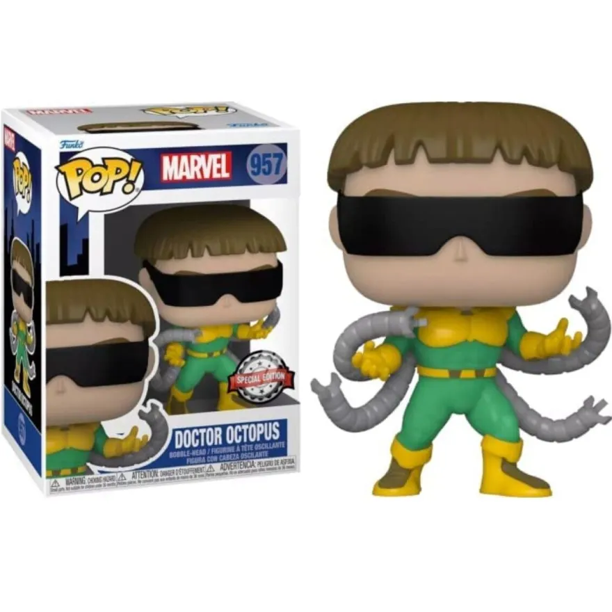 Marvel Funko Pop! Vinylfigur Animated Spiderman Doctor Octopus 957 (Exclusive)