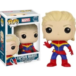 Marvel Funko Pop! Vinylfigur Captain Marvel (Unmasked) 148