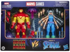 Marvel Games Marvel Legends Actionfiguren 2er-Pack Iron Man & Marvel's Spiral 15 cm