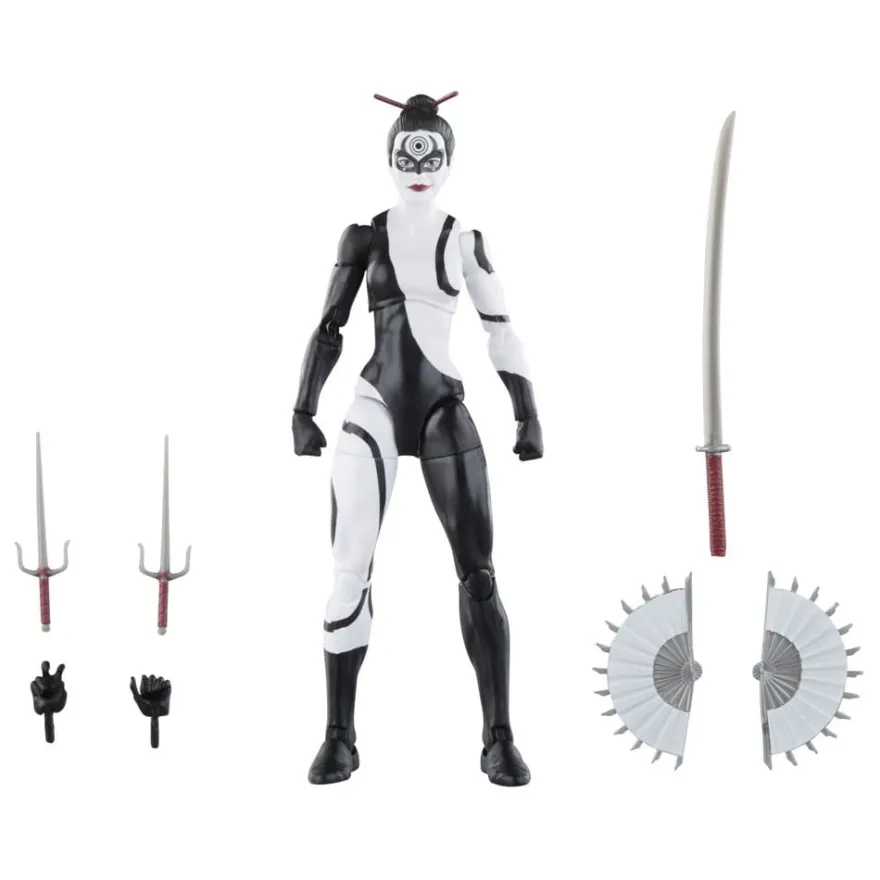 Marvel Knights Marvel Legends Actionfigur Marvel's Lady Bullseye (BAF: Mindless One) 15 cm