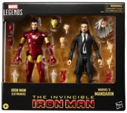 Marvel Legends Actionfiguren 2er-Pack Iron Man (Extremis) & Marvel's Mandarin 15 cm