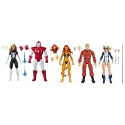 Marvel Legends Actionfiguren 5er-Pack The West Coast Avengers Exclusive 15 cm