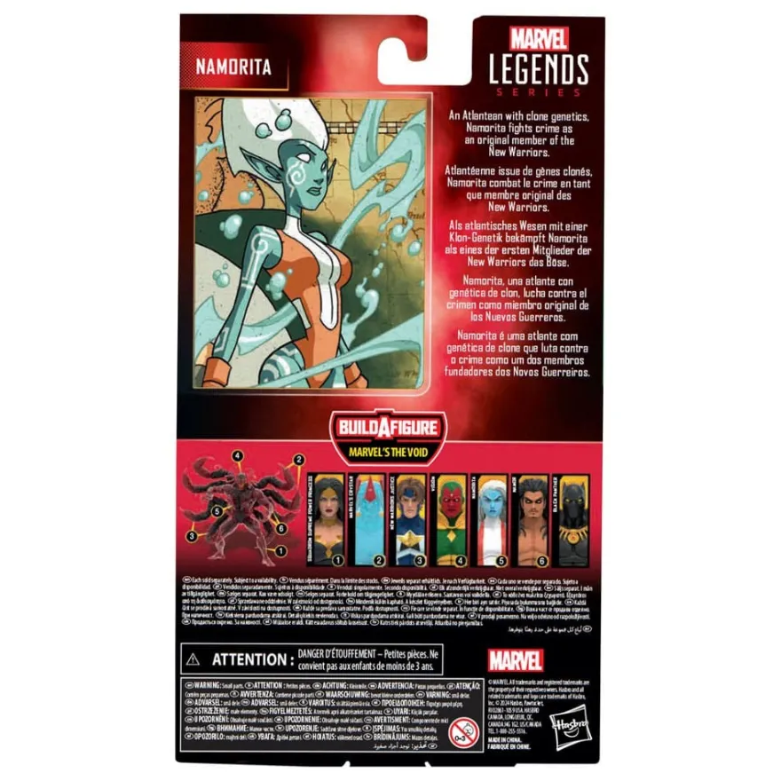 Marvel Legends Actionfigur Namorita (BAF: Marvel's The Void) 15 cm