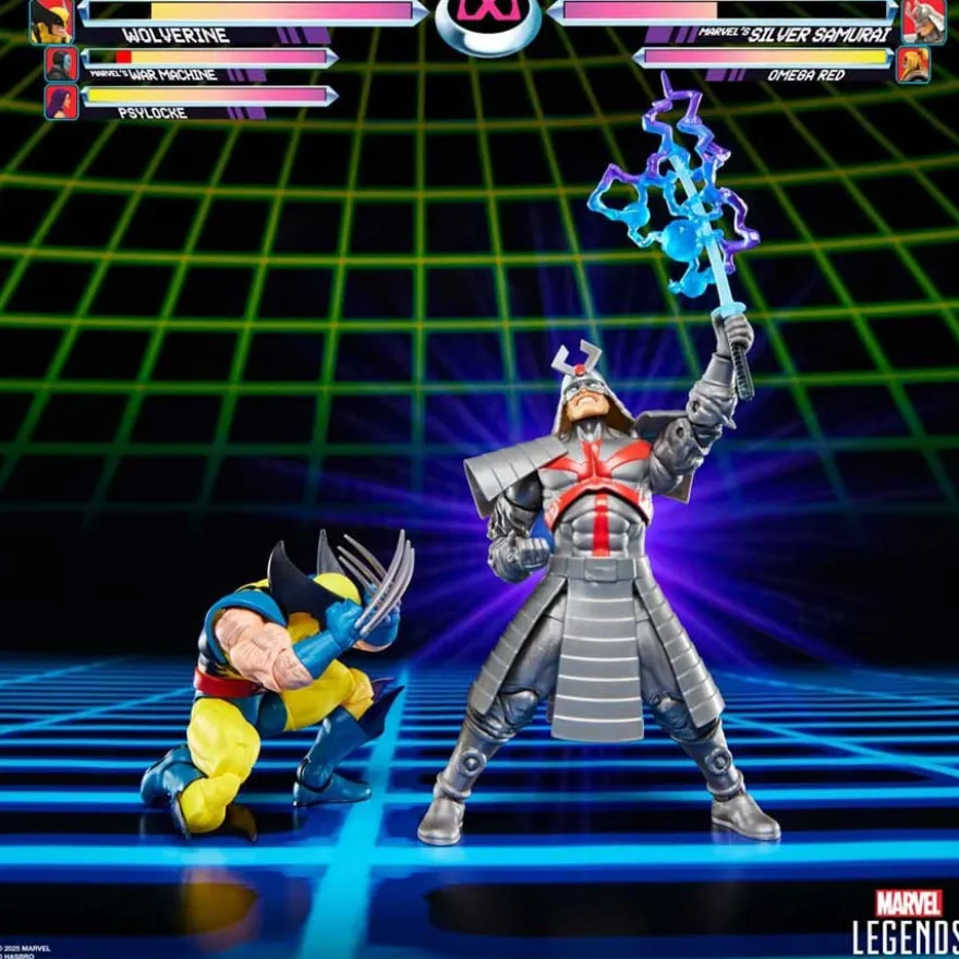 Marvel Legends Gamerverse Actionfiguren 2er-Pack Wolverine vs. Silver Samurai 15 cm