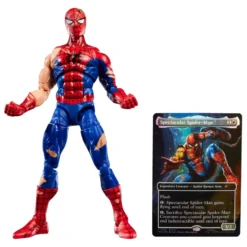 Marvel Legends Magic: The Gathering Actionfigur Battle-Damaged Spider-Man (plus Foil-Karte) 15 cm