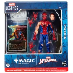 Marvel Legends Magic: The Gathering Actionfigur Battle-Damaged Spider-Man (plus Foil-Karte) 15 cm