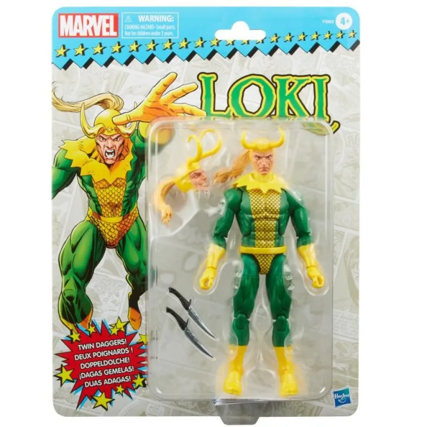 Marvel Legends Retro Actionfigur Loki