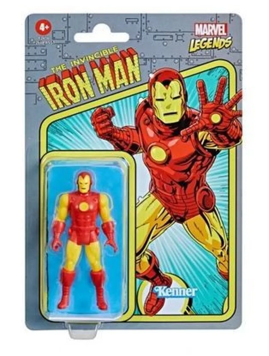 Marvel Legends Retro Actionfigur 10 cm Iron Man