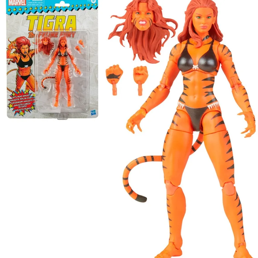 Marvel Legends Retro Actionfigur Tigra