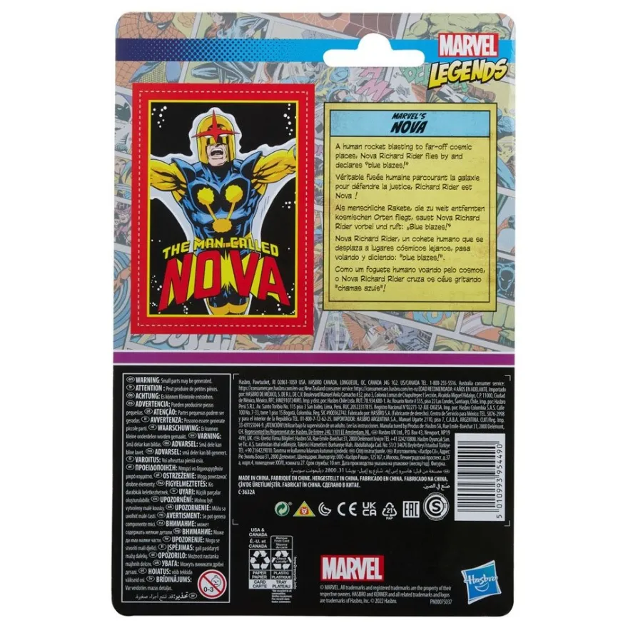 Marvel Legends Retro Actionfigur 10 cm Marvel's Nova