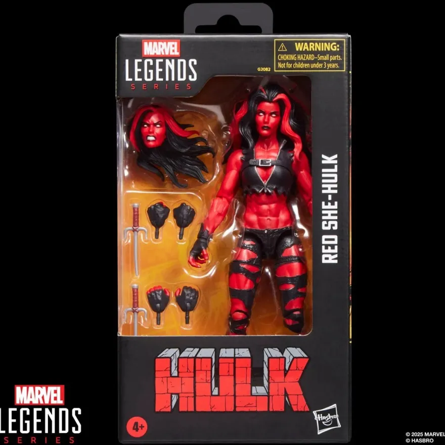 Marvel Legends Series Red She-Hulk Actionfigur