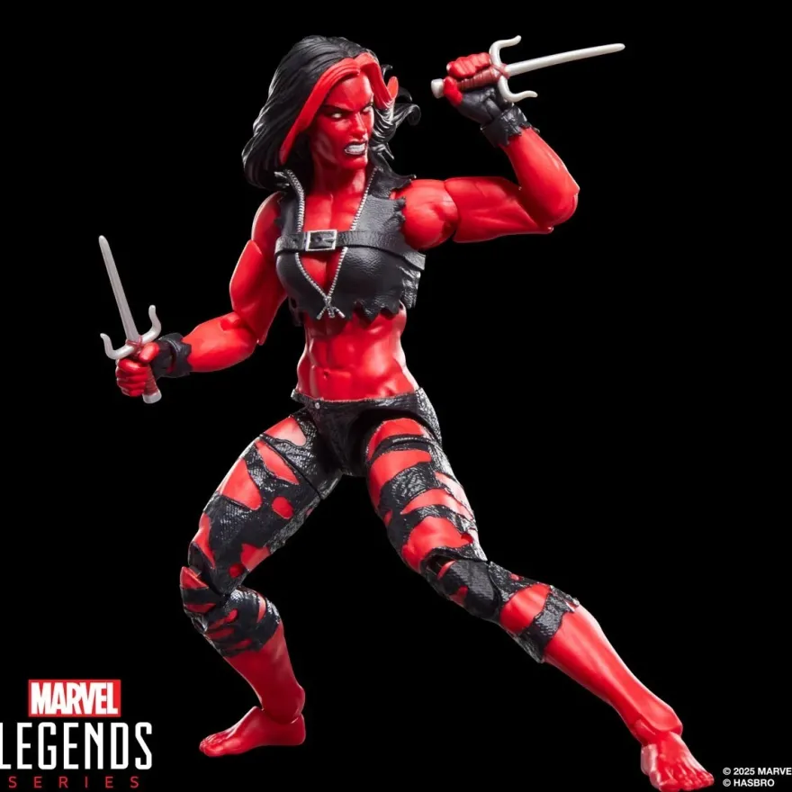 Marvel Legends Series Red She-Hulk Actionfigur
