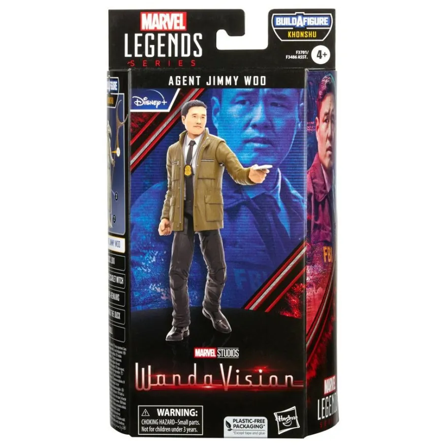 Marvel Legends WandaVision Actionfigur Agent Jimmy Woo