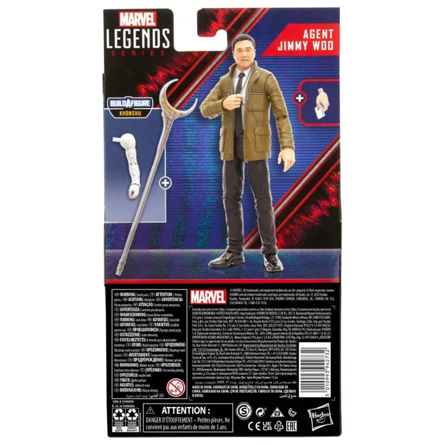 Marvel Legends WandaVision Actionfigur Agent Jimmy Woo