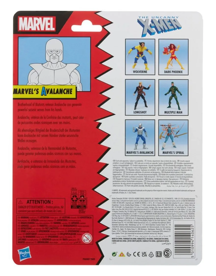 Marvel Legends X-Men Actionfigur Marvel's Avalanche