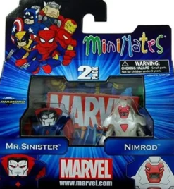 Marvel Minimates Series 41 Mr. Sinister & Nimrod Minifiguren 2-Pack