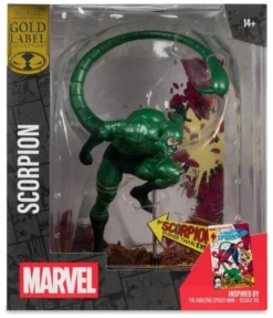 Marvel PVC Statue 1/10 Scorpion (Metallic) (The Amazing Spider-Man #318) (Gold Label) 18 cm