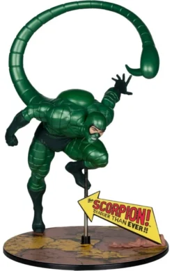 Marvel PVC Statue 1/10 Scorpion (Metallic) (The Amazing Spider-Man #318) (Gold Label) 18 cm