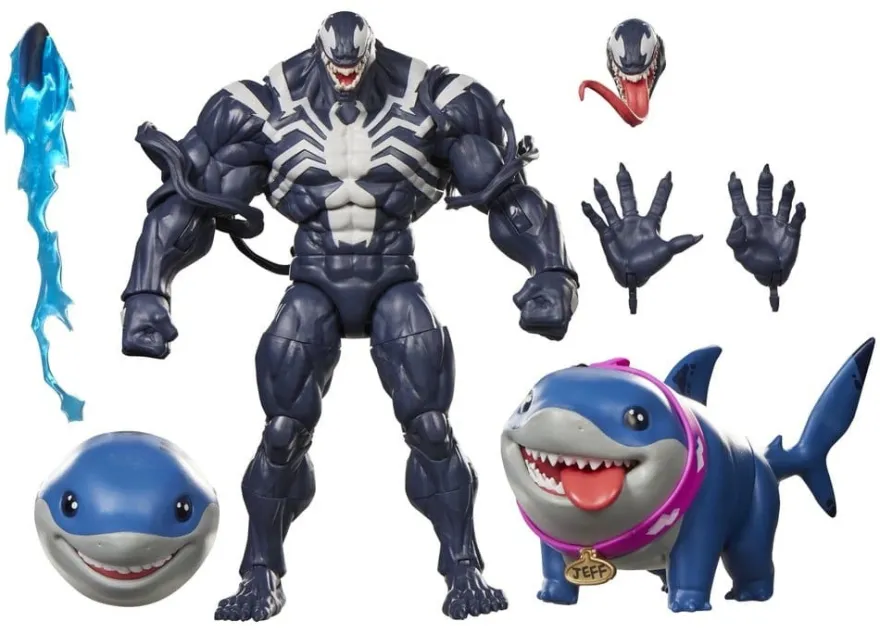 Marvel Rivals Marvel Legends Actionfiguren 2er-Pack Venom & Jeff the Land Shark 15 cm
