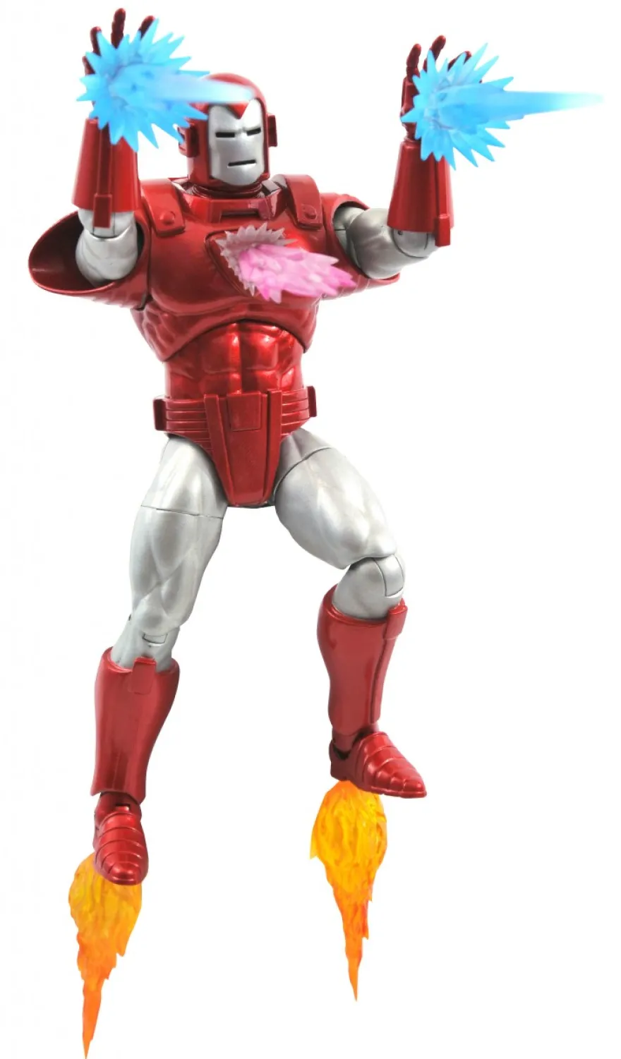 Marvel Select Actionfigur Iron Man Silver Centurion