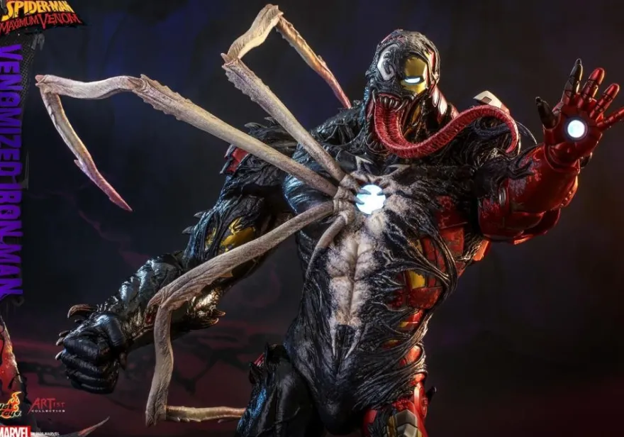 Marvel's Spider-Man: Maximum Venom Artist Collection Actionfigur 1/6 Venomized Iron Man