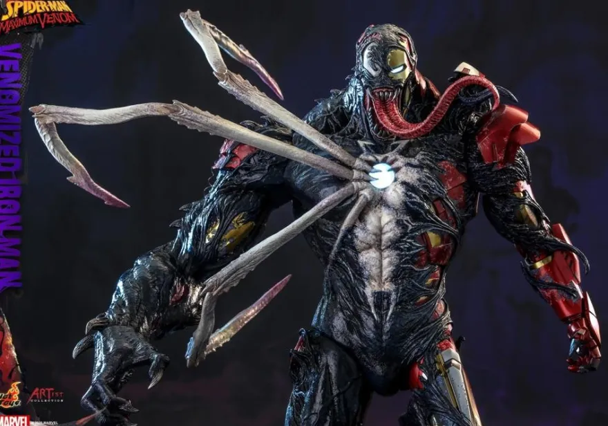 Marvel's Spider-Man: Maximum Venom Artist Collection Actionfigur 1/6 Venomized Iron Man