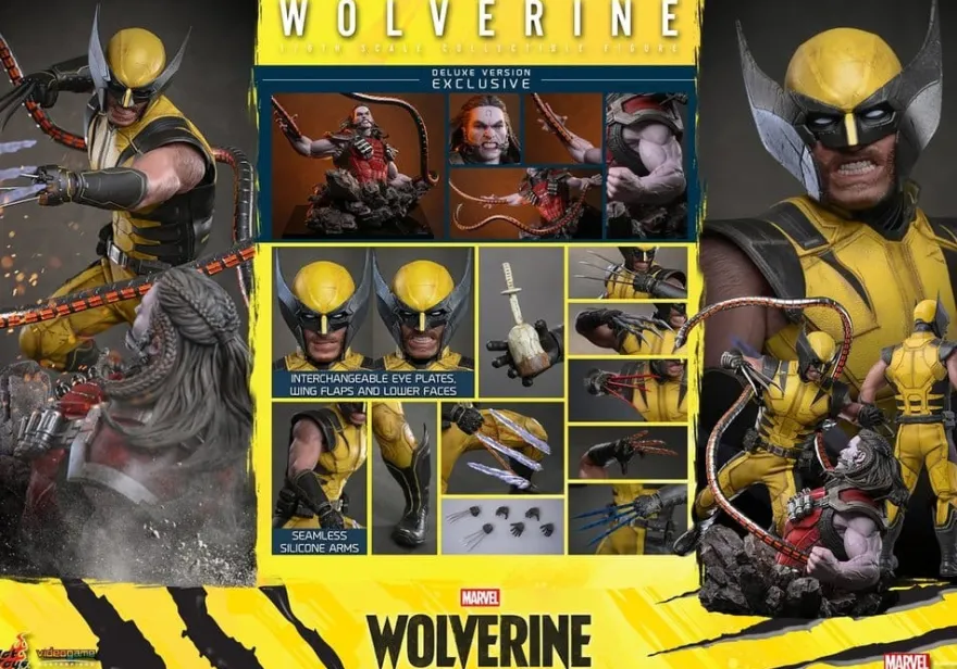 Marvel Video Game Masterpiece Actionfigur 1/6 Wolverine (Deluxe Version) 29 cm