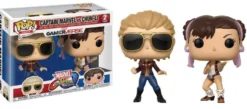 Marvel vs. Capcom: Infinite Funko Pop! Vinylfiguren Captain Marvel & Chun-Li 2-Pack