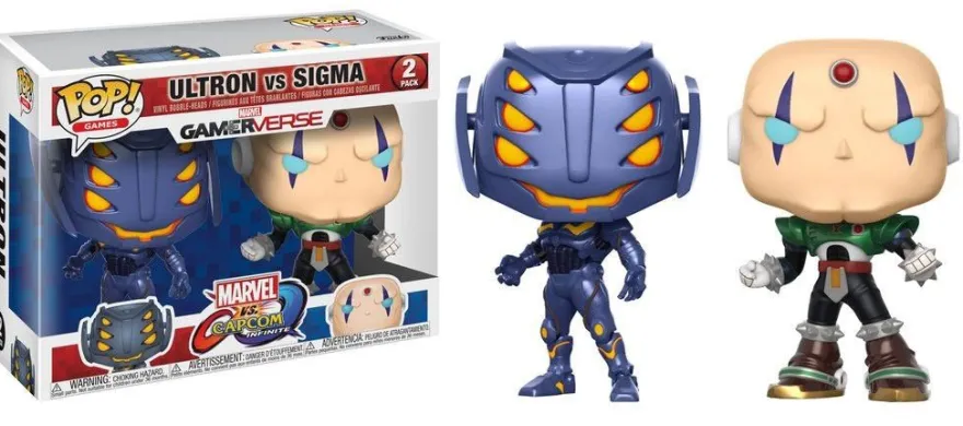 Marvel vs. Capcom: Infinite Funko Pop! Vinylfiguren Ultron & Sigma 2-Pack