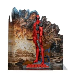 Marvel Wave 1 Deadpool The New Mutants #98 1:10 Scale Posed Figure with Scene