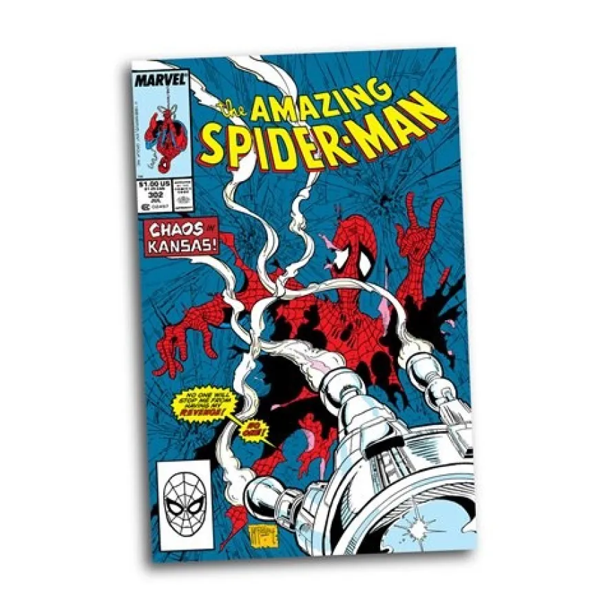 Marvel Wave 1 Spider-Man #6 1:10th Scale Posed Figure with Scene