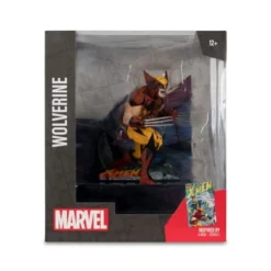 Marvel Wave 1 Wolverine X-Men #1 1:10 Scale Posed Figure with Scene