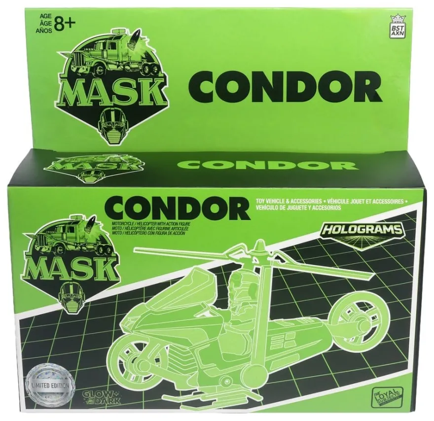 M.A.S.K. Fahrzeug Condor Hologram Variant (Glow in the Dark)