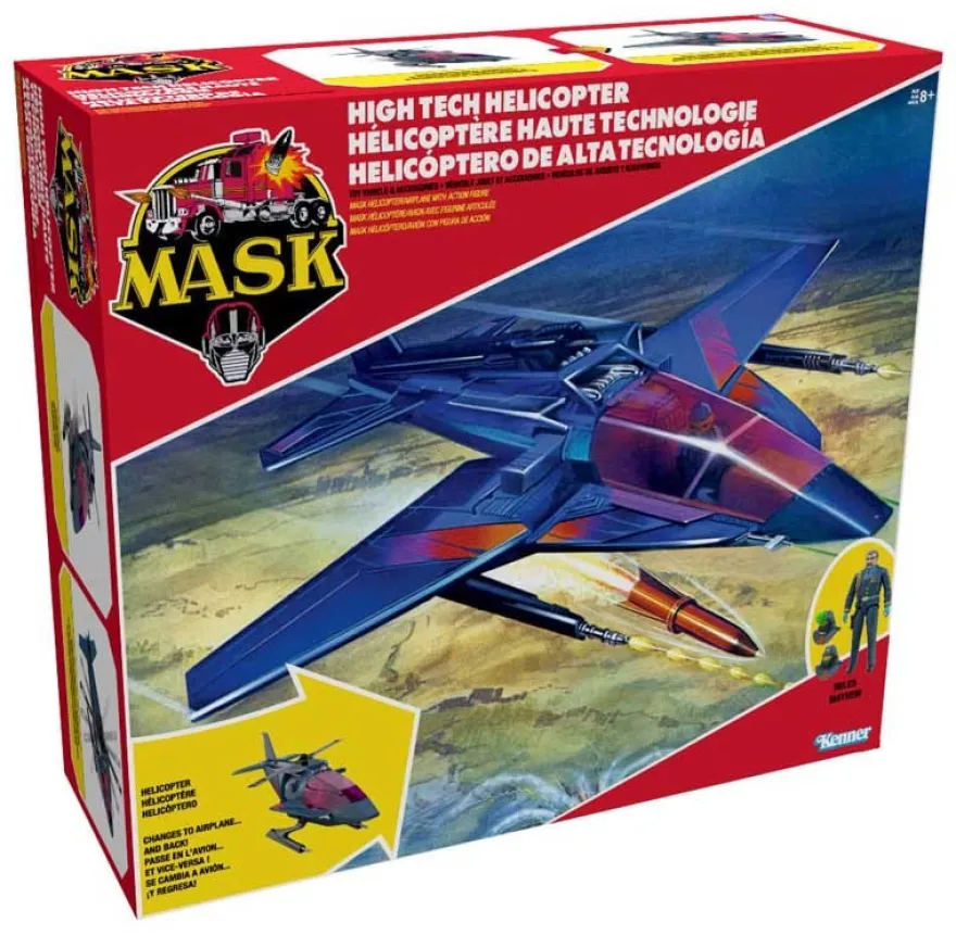 M.A.S.K. Fahrzeug High Tech Helicopter (HTH) 12 cm