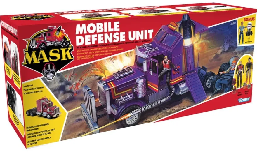 M.A.S.K. Fahrzeug Mobile Defense Unit (MDI) 90 12 cm