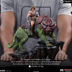 Masters of the Universe Art Scale Statue 1/10 He-Man and Battle Cat 33 cm