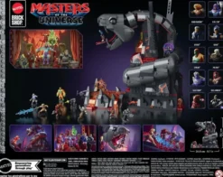Masters of the Universe Mattel Brick Shop Bauset Snake Mountain