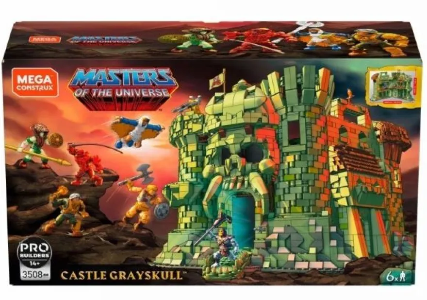 Masters of the Universe Mega Construx Probuilder Playset Castle Grayskull