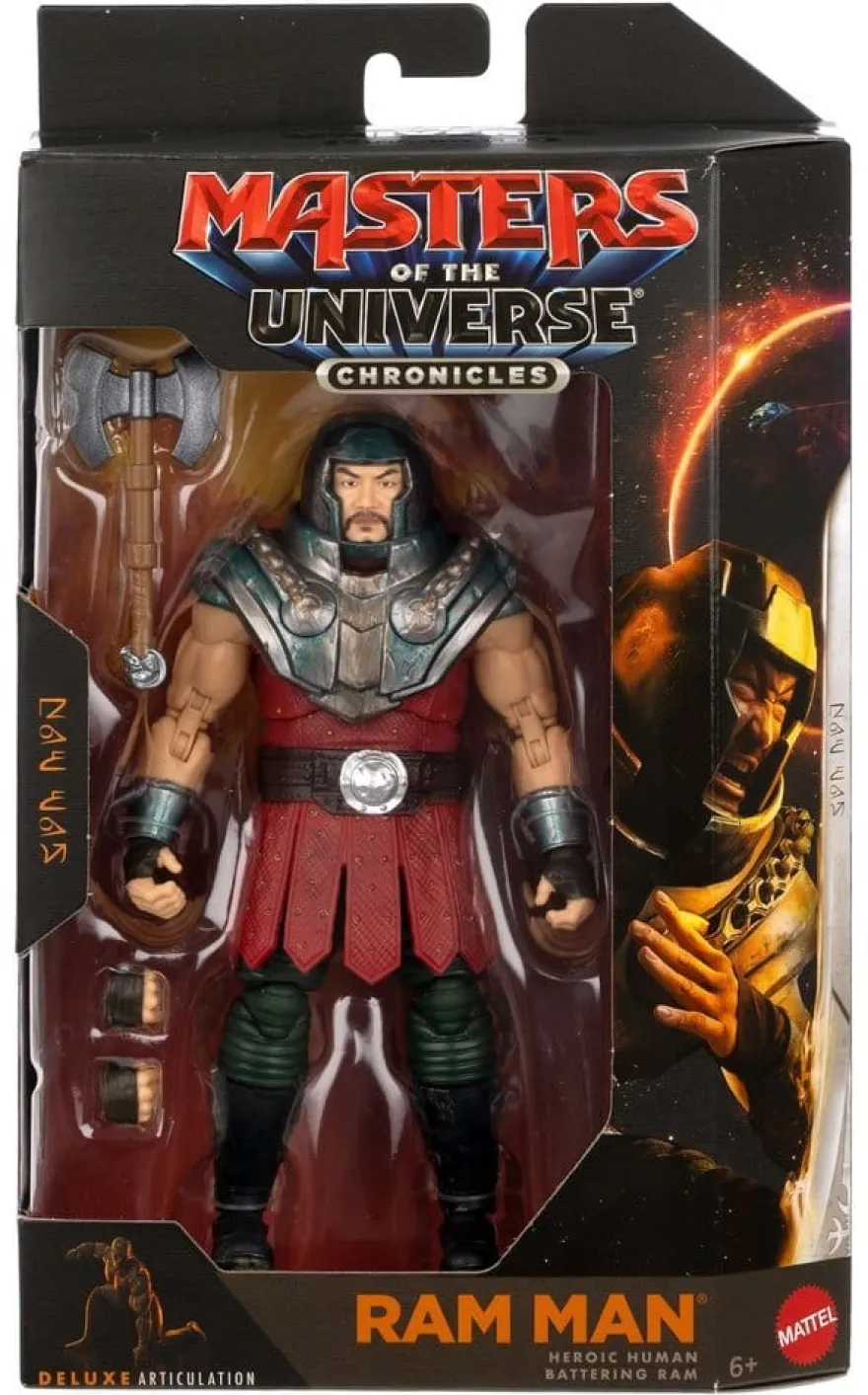 Masters of the Universe 2026 Movie Chronicles Actionfigur Ram Man 17 cm