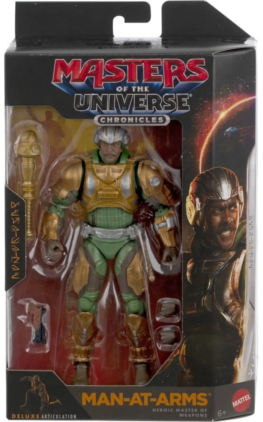 Masters of the Universe 2026 Movie Chronicles Actionfigur Man-At-Arms 2.0 17 cm