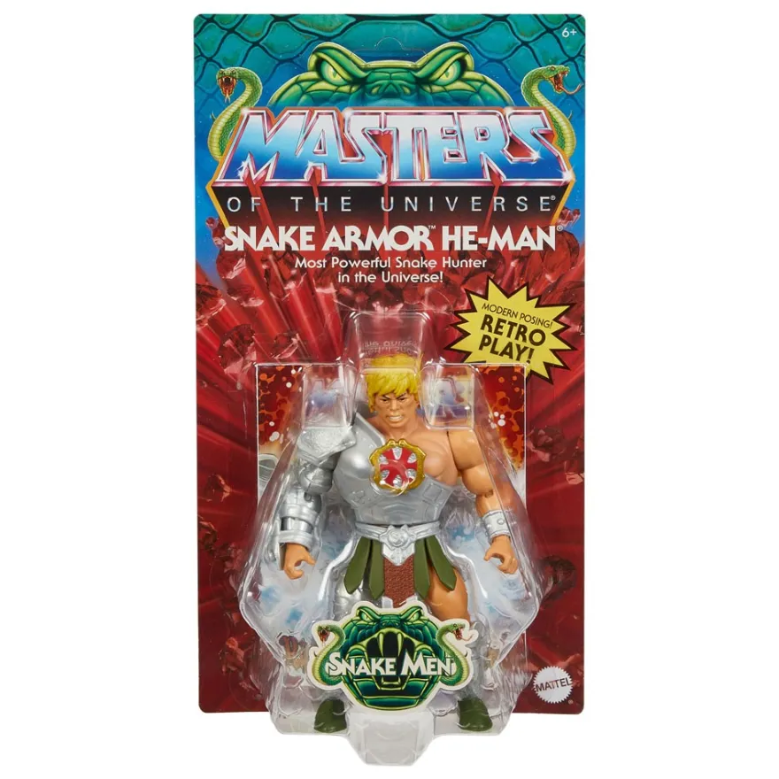 Masters of the Universe Origins Actionfigur Snake Armor He-Man