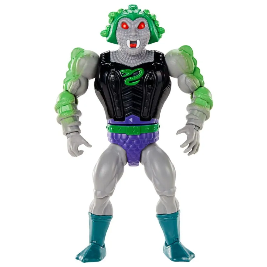 Masters of the Universe Origins Deluxe Actionfigur Snake Face 14 cm