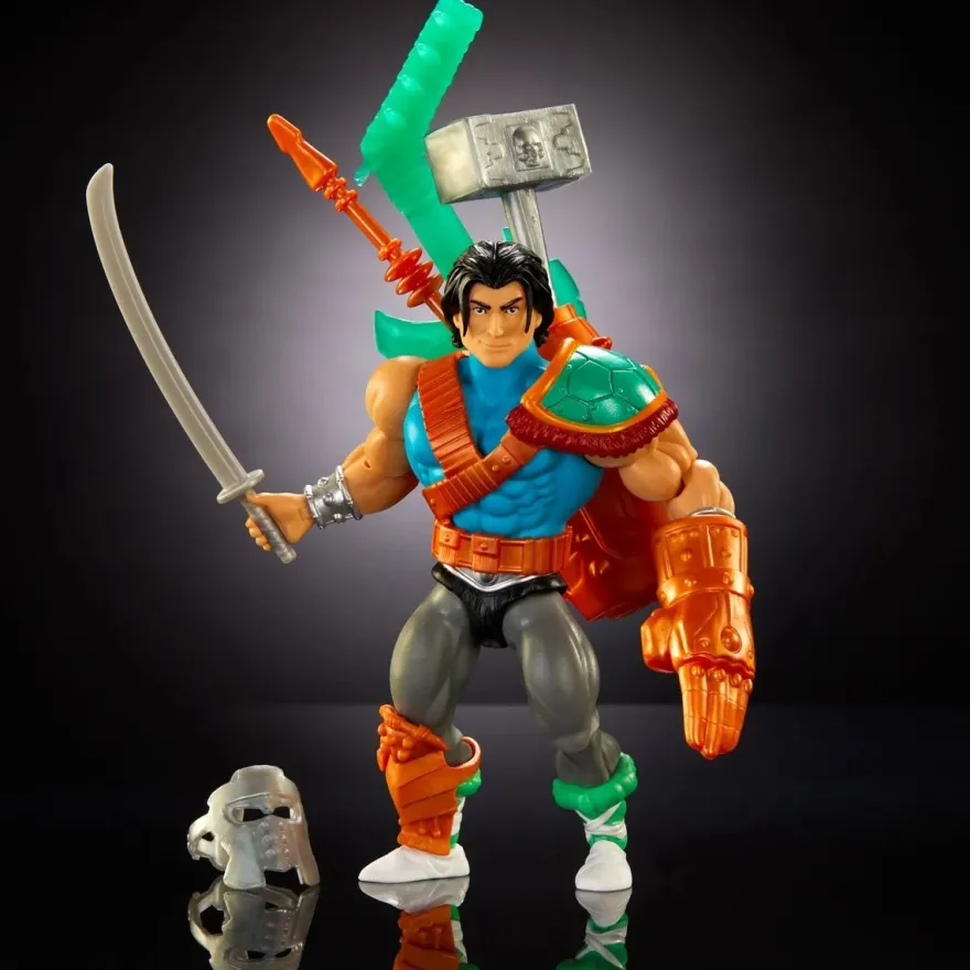 Masters of the Universe Origins Turtles of Grayskull Wave 3 Casey Jones Actionfigur