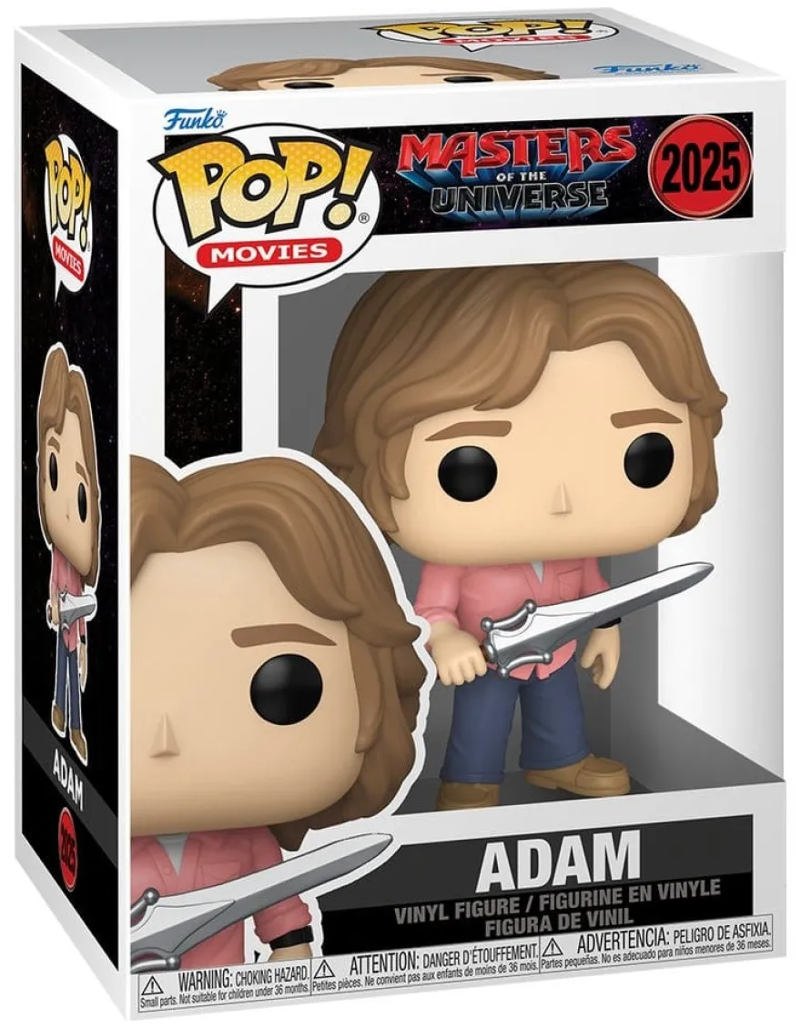Masters of the Universe (2026) POP! Movies Vinyl Figur Adam 9 cm