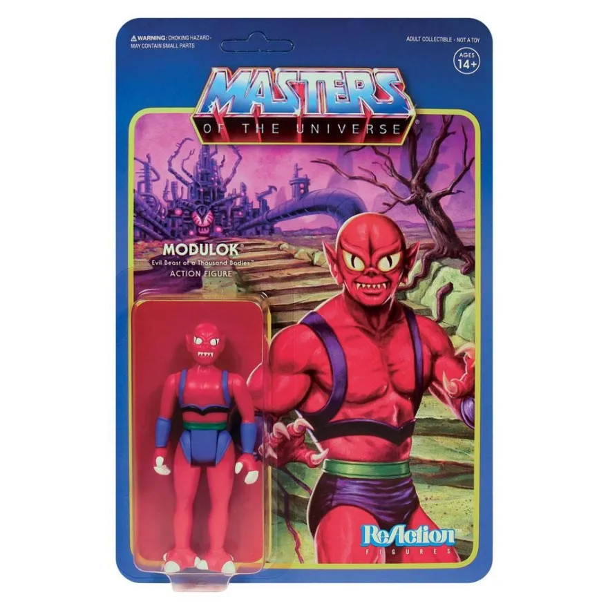 Masters of the Universe ReAction Actionfigur Modulok (Variant A)