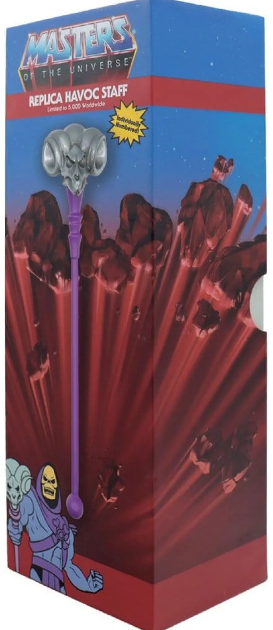 Masters of the Universe Replik Miniature Havoc Staff Limited Edition 18 cm