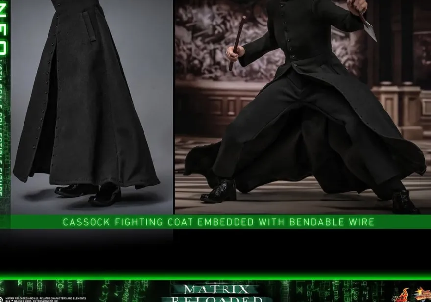 Matrix Movie Masterpiece Action Figur 1/6 Neo 31 cm