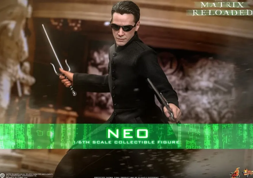 Matrix Movie Masterpiece Action Figur 1/6 Neo 31 cm