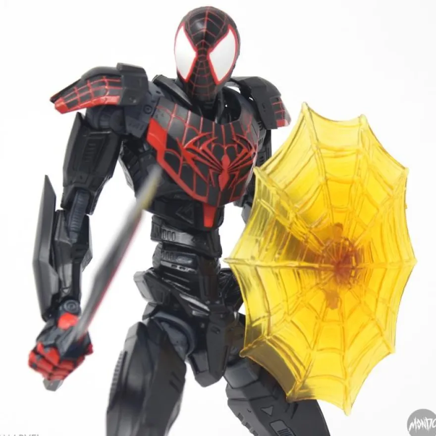 Mecha Marvel Actionfigur Spider-Man Miles Morales (SDCC 2021)